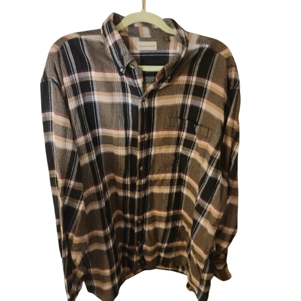 Black and Brown Casual Button Down Shirt‎ with Timeless Design